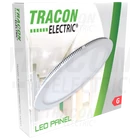 Kép 2/3 - Beépíthető LED mélysugárzó, kerek, fehér  220-240 VAC, 6 W, 490 lm, D=118 mm, 4000 K, IP40, EEI=G