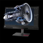 Kép 3/7 - LENOVO Monitor - ThinkVision P27 3D; 27" UHD 3840x2160 IPS, 16:9, 1200:1, 310cd/m2, 4ms, VESA, HDMI, DP, USB Type-C