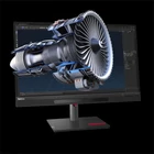 Kép 2/7 - LENOVO Monitor - ThinkVision P27 3D; 27" UHD 3840x2160 IPS, 16:9, 1200:1, 310cd/m2, 4ms, VESA, HDMI, DP, USB Type-C