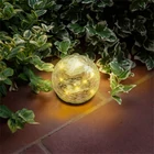 Kép 2/3 - Garden of Eden 11760A LESZÚRHATÓ SZOLÁR ÜVEGGÖMB, 10 CM
