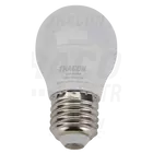Kép 1/2 - Gömb burájú LED fényforrás SAMSUNG chippel  230V,50Hz,5W,3000K,E27,430lm,180°,G45,SAMSUNG chip, EEI=F