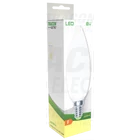 Kép 2/3 - Gyertya burájú LED fényforrás, tejüveg  230 V, 50 Hz, 8 W, 2700 K, E14, 710 lm, 180°, EEI=F