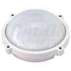 Kép 1/5 - Védett, műanyag házas LED hajólámpa, kerek forma  230 VAC, 50 Hz, 8 W, 710 lm, 4000 K, IP65, EEI=F