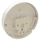 Kép 3/5 - Műanyag házas LED hajólámpa ezüst kerettel, kerek  230 V, 50 Hz, 15 W, 4000 K, 1050 lm, IP54, ABS+PC, EEI=G