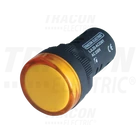 Kép 1/2 - LED-es jelzőlámpa, sárga  400V AC, d=22mm