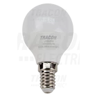 Kép 1/3 - Gömb burájú LED fényforrás SAMSUNG chippel  230V,50Hz,5W,4000K,E14,460 lm,180°,G45,SAMSUNG chip, EEI=F