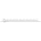 Kép 2/3 - LED panel, téglalap, fehér  230VAC, 50Hz, 40W, 3300lm, 2700K, IP40, 1195×295mm, EEI=G