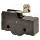 Kép 1/5 - Helyzetkapcsoló, rugószáras-görgős  1xCO, 2A/230V AC-15, 0,3A/250V DC-13, 19mm, IP00