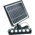 Kép 1/2 - Napelemes LED spot fényvető mozgásérzékelővel  8W, 4000 K, 700 lm, IP65, 3,7 V 4000 mAh