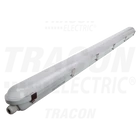 Kép 1/2 - Védett LED ipari lámpatest vészvilágító funkcióval  230VAC, 24/4W, 3600/140lm, 3h, 4000K, IP65, IK08, EEI=D