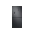 Kép 1/10 - Samsung RF48A401EB4/EO side-by-side refrigerator Freestanding 488 L E Black