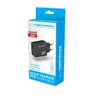 Kép 5/5 - Esperanza EZC107K mains charger 36W Black