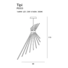 Kép 6/7 - MAXLIGHT TIPI P0353