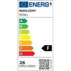 Kép 3/3 - MaxLight P0361 LAMPA WISZĄCA ORGANIC HORIZON 150CM BIAŁA - MAX-P0361