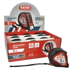 Kép 1/12 - Extol Premium 8821025 MÉRŐSZALAG, GUMÍROZOTT, 1 STOPPOS, 5M×19MM