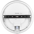 Kép 2/8 - Műanyag védett beltéri fali LED lámpatest mozgásérzékelővel  230VAC,16W,5,8GHz,360°,1-8m,10s-10mn,4500K,IP66,1300lm,EEI=G