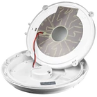 Kép 8/8 - Műanyag védett beltéri fali LED lámpatest mozgásérzékelővel  230VAC,16W,5,8GHz,360°,1-8m,10s-10mn,4500K,IP66,1300lm,EEI=G