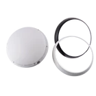 Kép 4/4 - Védett kerek mennyezeti lámpa, mozgásérzékelővel  230V,50Hz,30W,2600lm,360°,3-7m,40s,<10lx,IP65,D=350mm,EEI=F