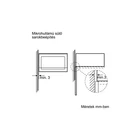 Kép 9/12 - Bosch BEL554MS0 MIKROHULLÁMÚ SÜTŐ BEÉPÍTHETŐ