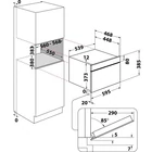 Kép 8/8 - Whirlpool AMW6440FB MIKROHULLÁMÚ SÜTŐ BEÉPÍTHETŐ