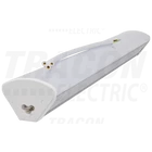 Kép 1/4 - Sorolható védett LED ipari világítótest  230VAC, 50Hz, 20W, 4000K, 120°, 2600lm, IP42, EEI=E