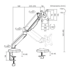 Kép 8/16 - Stell SOS2111 MONITOR TARTÓ