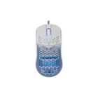 Kép 2/7 - MOU White Shark GMP-2201 MEGALODON vezetékes gamer egér (7200 dpi) + egérpad COMBO