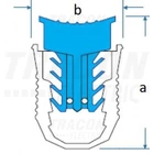 Kép 3/3 - Mérőóra plomba (20db)  30,5×21mm
