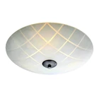 Kép 1/3 - Markslöjd RUTA Plafond 3L 43cm White/Steel  - MS-107757