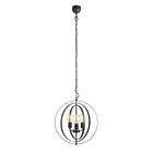 Kép 2/3 - Markslöjd ORBIT Wisząca 3L Matowy Czarna - MS-107942