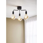 Kép 2/2 - Markslöjd AVERY Ceiling 3L Black - MS-108102