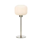 Kép 1/2 - Markslöjd SOBER Table Small 1L Steel/White - MS-108121