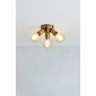 Kép 2/2 - Markslöjd MAZZO Ceiling 3L Antique Brass - MS-108550