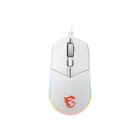Kép 1/3 - MSI ACCY Clutch GM11 symmetrical design Optical GAMING Wired Mouse, White