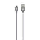 Kép 1/3 - SKROSS Steel Line szinkronkábel Micro USB csatlakozóval - 120 cm