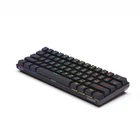 Kép 1/8 - SAVIO Mechanical Keyboard BLACKOUT Blue (Outemu Blue), black