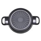 Kép 3/5 - Frying Pan Ballarini Avola, Deep with 2 handles, titanium, 24 cm 75002-922-0