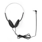 Kép 8/9 - Nedis HPWD1101BK vezetékes fejhallgató, füldbe helyezhető, 3,5 mm, 1,2 m