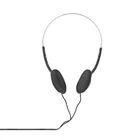 Kép 1/9 - Nedis HPWD1101BK vezetékes fejhallgató, füldbe helyezhető, 3,5 mm, 1,2 m