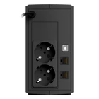 Kép 2/2 - NJOY Szünetmentes 600VA - Keen 600 USB (2 Schuko, line-interaktív, fekete)