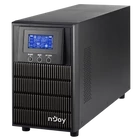 Kép 1/2 - NJOY Szünetmentes ATEN PRO 2000, 2000VA, 1800W, Online, LCD display