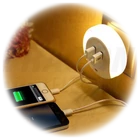 Kép 3/3 - Éjszakai fény érzékelővel  230VAC, 50Hz, 0,4W, 8lm, CDS, 2xUSB