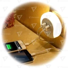 Kép 2/2 - Éjszakai fény USB-C porttal  230VAC, 50Hz, 0,4W, 15lm, CDS, 1xUSB, 1xUSB-C