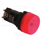 Kép 1/4 - Tokozott jelzőlámpa, műanyag testű, kék  0,4A/250V AC, d=22mm, IP44, NYGI230
