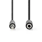 Kép 1/3 - Nedis CAGL22050BK100 3,5mm sztereo jack hosszabító kábel, 10m
