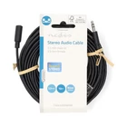 Kép 3/3 - Nedis CAGL22050BK100 3,5mm sztereo jack hosszabító kábel, 10m
