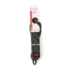 Kép 2/2 - Nedis ESOC615F2BK 6 aljzatos kapcsolós (6-os) elosztó, 1,5 m, 3680 W, 16 A