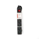 Kép 2/2 - Nedis ESOC630F2BK 6 aljzatos kapcsolós (6-os) elosztó, 3 m, 3680 W, 16 A