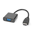 Kép 3/4 - Nedis CCGB34900BK02 HDMI - VGA adapter