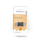 Kép 2/2 - Nedis CCGB60900BK USB toldó, USB aljzat - aljzat